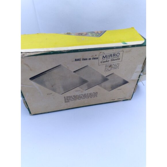 Vtg. Mirro Cookie And Pastry Press Aluminum in original box with 12 discs 3 tips - Picture 11 of 11